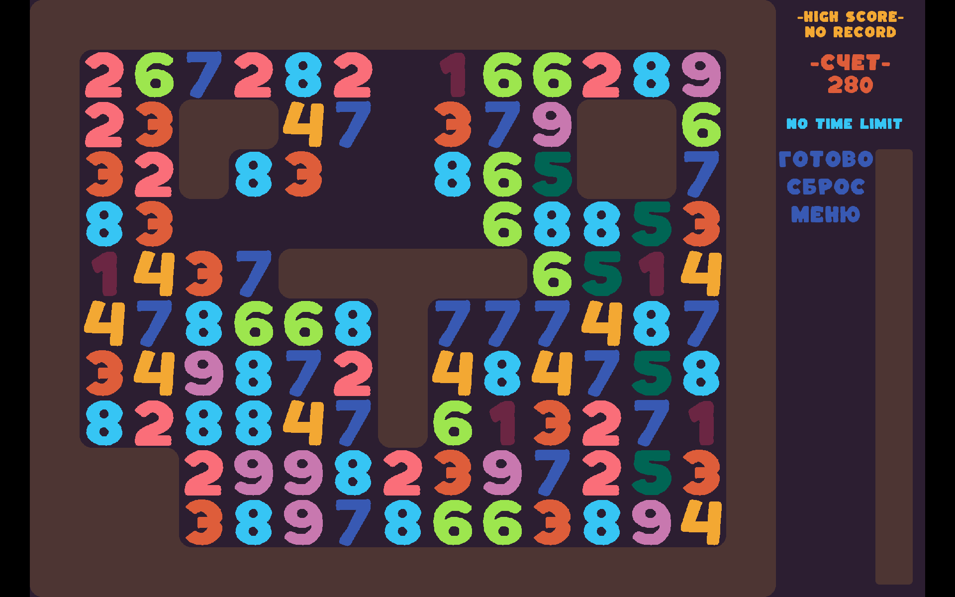 Screenshot of Match 3: Math 15 Puzzle